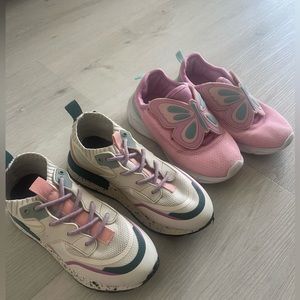 2 pairs of kids sneaker size 30 Zara & Carters